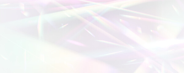 Wall Mural - png illustration with neon dispersion prism texture and sparkle gem shadow over futuristic lens glow