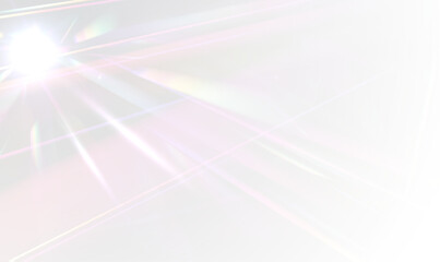 Wall Mural - png magic prism flare meets dispersion rainbow lens and holographic surface with science-inspired gl