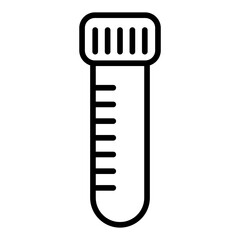 Wall Mural - blood sample icon vector image. can be used for lab.