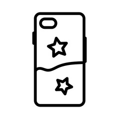 Wall Mural - smartphone case icon vector image. can be used for luxury.