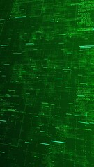 Wall Mural - futuristic digital data flow analytics interface network connections. abstract technology environmen