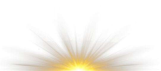 Canvas Print - sun burst background. warm light glowing rays of star. png
