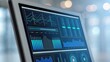 © ng-TDRD - Digital display featuring data analytics and visual graphs, showcasing statistical information with a modern interface.
