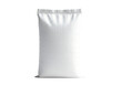 © Pixel_Glow - White woven polypropylene sack or bag for flour, sugar, or agricultural products. Isolated on transparent background, png