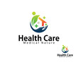 © Khusniyawati - health care nature logo creative green house clinic medical design concept