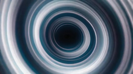 Wall Mural - brightly swirling vortex effect creating a mesmerizing tunnel filled with dynamic shades of blue and