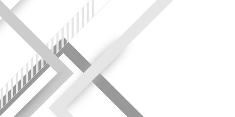 Wall Mural - abstract white and grey gradient overlay texture shiny line background. layered in modern abstract p