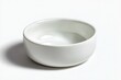 © Vector stock - A clean white ceramic bowl with a smooth surface and rounded edges isolated on white background