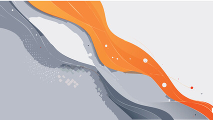 Wall Mural - modern abstract vector design featuring dynamic shapes on a sleek dark background, perfect for conte