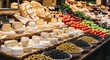 © Creative Concepts  - Vibrant local European food market brimming with traditional products