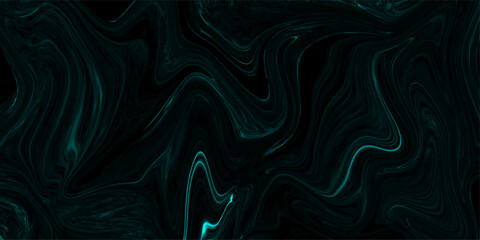 Wall Mural - abstract dark, fluid abstract background with swirling, marbled patterns in deep teal and black. smo