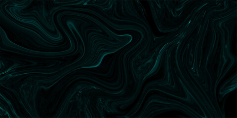 Wall Mural - abstract dark, fluid abstract background with swirling, marbled patterns in deep teal and black. smo