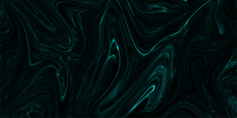 Wall Mural - abstract dark, fluid abstract background with swirling, marbled patterns in deep teal and black. smo