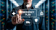 © Sameer - Ensure business continuity with a comprehensive emergency plan and disaster recovery strategy for data security and risk mitigation in modern network environments
