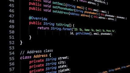 Code in IDE