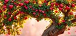 © napaporn - Heart-shaped tree, lush green leaves, romantic Valentine's backdrop,  tranquil,  image