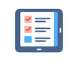 © Belie - Digital Task List on Tablet Checkmarks for Completed Items, Modern Mobile App Design