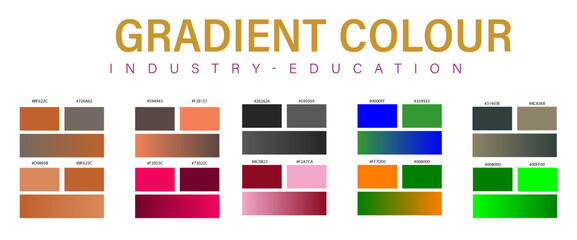 Creative Education Gradient Colour