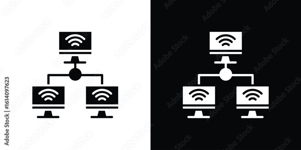 Local network icon symbol for Apps and Branding. Stock Vector | Adobe Stock