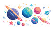 © Mortin - Earth planet flat style icon vector