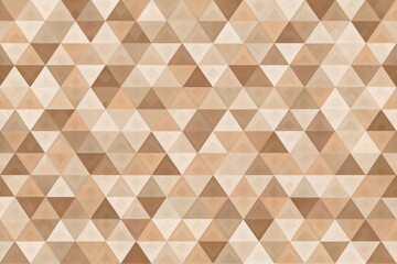Wall Mural - abstract brown triangular geometric pattern design, ideal for versatile applications in decoration a