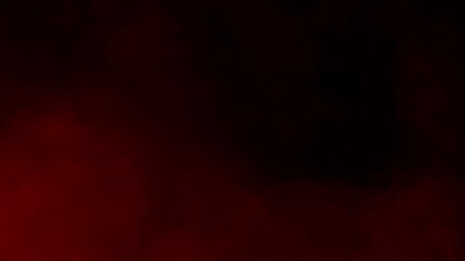 Wall Mural - subtle and slow-moving dark red smoke drifts in and out of frame against a black background. perfect