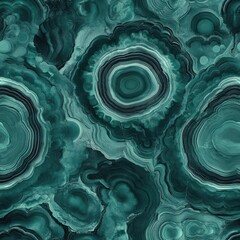 Wall Mural - Dark Green Polished Texture with Luxurious Seamless Design