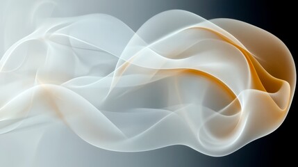 Wall Mural - subtle swirls of light and shadow create ethereal dreams with fluidity and graceful elegance