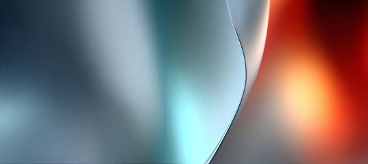 Wall Mural - vibrant abstract gradient background with electric crimson and cyan motion and soft blurry effects