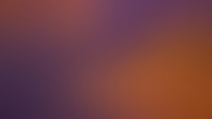 Wall Mural - Blurred background featuring smooth purple and orange gradient tones, creating a soft, warm atmosphere. The colors blend seamlessly, evoking calmness and creativity, ideal for design, presentations, d
