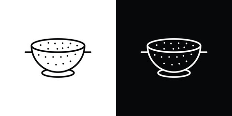 Wall Mural - strainer icon vector illustration - high quality black style vector icons