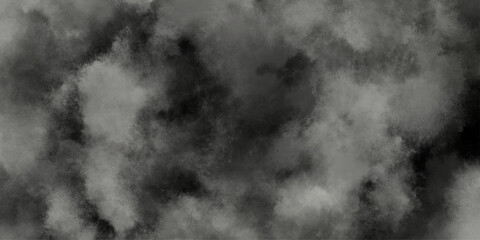 Wall Mural - Modern Dark and Dramatic Storm Clouds Area Background. Concrete old and grainy wall white color grunge texture. Abstract black and white silver ink effect cloudy grunge texture.