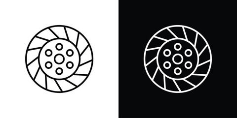 Canvas Print - car clutch icon vector illustration - high quality black style vector icons