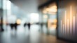 © Arif - Blurred office corridor with glowing financial chart