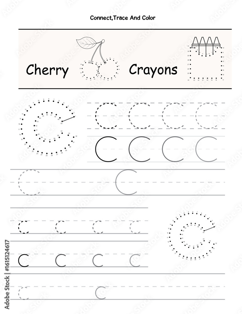 Printable Alphabet Tracing Worksheets A to Z – Uppercase and Lowercase ...