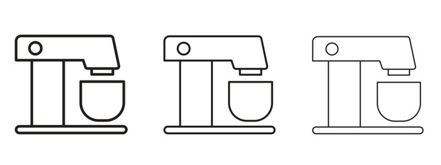 Wall Mural - mixer icon. simple element illustration. can be used for web and mobile.