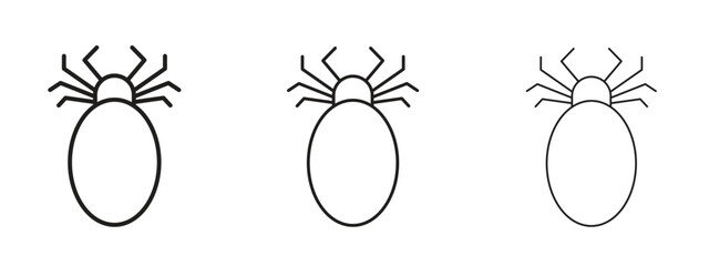 Wall Mural - louse icon. simple element illustration. can be used for web and mobile.