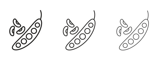 Wall Mural - legume icon. simple element illustration. can be used for web and mobile.