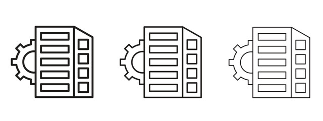 Wall Mural - enterprise icon. simple element illustration. can be used for web and mobile.