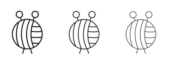 Wall Mural - crochet icon. simple element illustration. can be used for web and mobile.