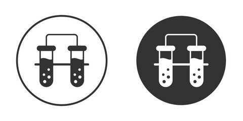Communicating vessels icon, symbol, Vector pictogram. Simple element illustration.