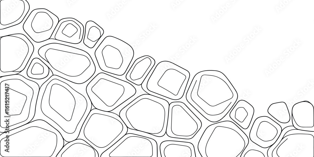 เวกเตอร์ Stock CAD Drawings. Stone wall pattern for landscape, outdoor ...