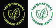 © Saima - Made with Natural Ingredients Icon – Organic Sticker and Eco Product Logo