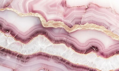 Abstract marble texture pink white gold decorative backdrop material design