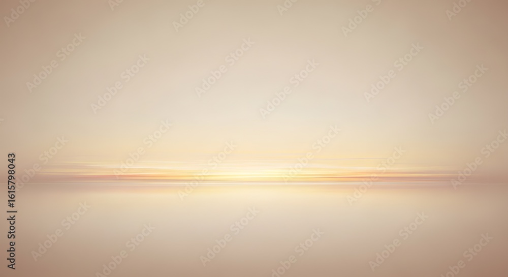 A soft beige background with a subtle horizontal line and gradient ...