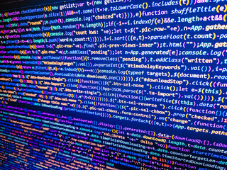 computing, cyberspace , future and innovation concept. the flow of digital information strings. web 