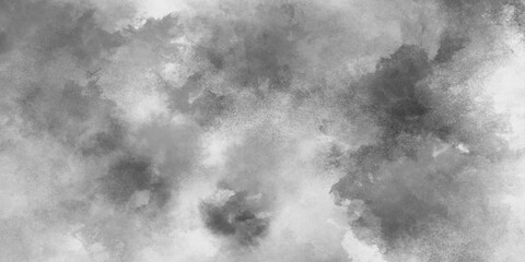 Wall Mural - Abstract smoke texture background. Dark watercolor background with monochrome ink wash details. Powder explosion isolated on black. Misty fog overlays effect.