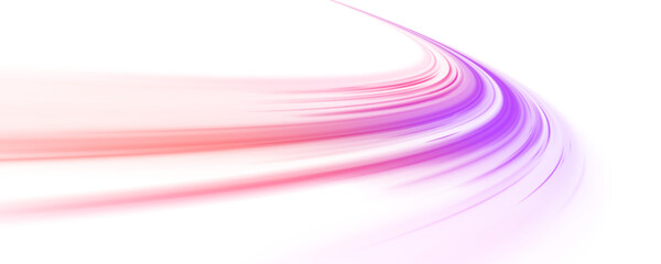 Wall Mural - cyberpunk light trails in motion or slow shutter effect. database fast data transfer acceleration.ve