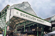 © LRafael - Entrance to Borough Market in central London.The old gourmet market with no people around.