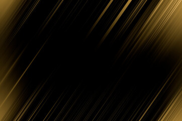 Wall Mural - abstract black and gold are light with white the gradient is the surface with templates metal texture soft lines tech diagonal background gold dark sleek clean modern.